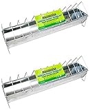 Ware Fabrication Poulet Feeder Abreuvoir, 61 cm (2-Pack)