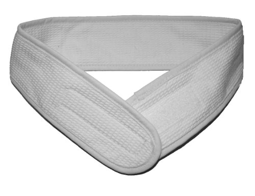 White Waffle Head / Hair Band - 100% Cotton