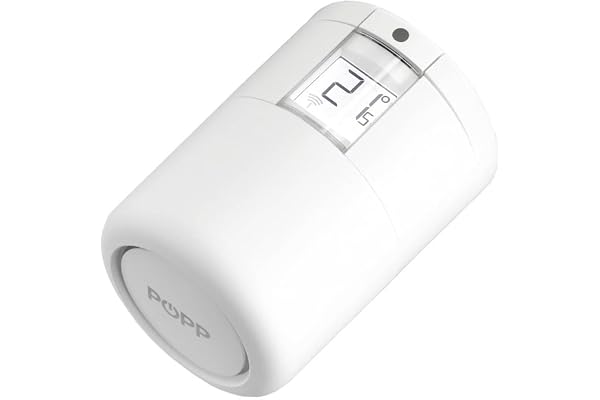 Popp Zigbee värmetermostat | smart termostat | programmerbar | appkontroll | intelligent värmekontroll | SmartThings & Alexa kompatibel – spara upp till 30% uppvärmningskostnader