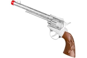 Boland 54339 Sheriff Pistol, Size Approx. 29 cm, Dummy, Weapon, Police, Wild West, Cowboy, Costume, Carnival, Theme Party