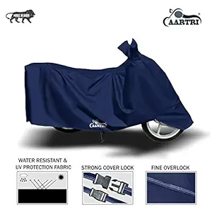 Xguard Pure Polyester Water Resistant -UV Rays Reflective-Two Wheeler Body Cover for TVS Jupiter Scooty Cover (Blue)