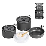 ERGONOMISCHE GRIFFE: Platzsparend umklappbar und thermisch isoliert, um Ihre Finger zu schützen. Rutschfest für einen festen Halt in der Hand