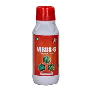 Katra Fertilizers Virus-G (250 Ml) Virucide Botanical Extract,Bio Pesticide,Agriculture Product, Pesticide for Garden Used in Farms Insecticide pest Killer for Farms and Garden