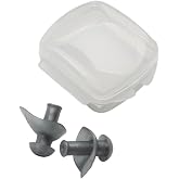 Speedo Unisex Adult Ergo Swimming Earplugs, Grey, One Size