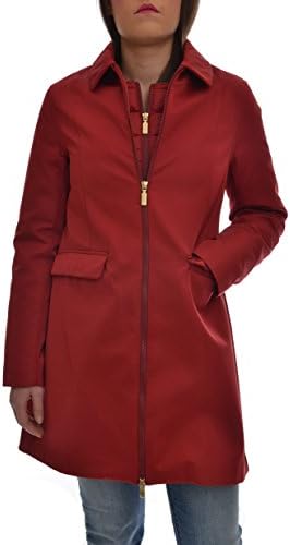 Geospirit Double splittable with down jacket underneath woman, Sunstone 035, trapeze