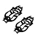 Produktbild Ice Snow Climbing Anti-Rutsch-Überschuhe Spike Stollen Steigeisen 18 Zähne M / L-