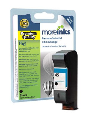 1x Kompatible Druckerpatrone - Ersatz für HP 45 - Schwarz- Hohe Kapazität - HP Colour Copier 100 110 120 140 145 150 155 160 170 180 210 210LX 260 270 280 290 Designjet 300 400 700 750 Plus 750c 750CM 755 755C 755cm Deskjet 1000 1000c 1000Cse 1000CXI 1100c 1100cse 1100cxi 1120c 1120cse 1120Cxi 1125c 1150cxi 1180 1180c 1180CSE 1180CXI 1220 1220c 1220c/ps 1220CPS 1220cse 1220cxi 1250 1280 1600c 1600cm 1600cn 1600PS 6120 6122 6127 710 710c 712 712c 720 720c 722c 815c 820 820c 820cse 820csi 820cxi