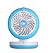 Produktbild Fengkuo Luftbefeuchter, Beauty Feuchtigkeitsspray, Fan USB Outdoor Charging Schatz Mini Office Home Befeuchtungsventilator, Starker Wind Feuchtigkeitsspendende Haut Blau Stumm