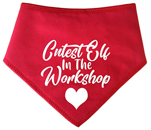 Spoilt Rotten Pets (S3 Cutest Elf in The Workshop, Bandana Rossa per Cani da Elfo