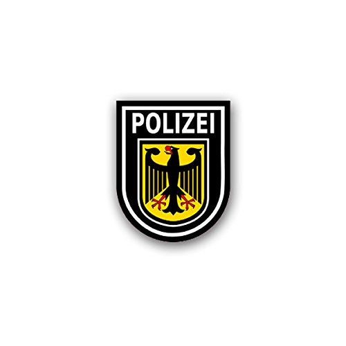Aufkleber / Sticker - Bundespolizei BPOL Polizei des Bundes Bundesrepublik Deutschland Bund Potsdam 6x7cm#A1849