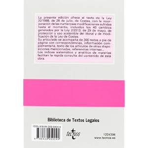 Ley de Costas: Ley 22/1988, de 28 de julio