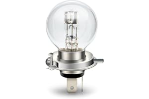 SOFOC-H4/HB2 9003 P43T Motorcycle/Car Headlights G40 Bulb High/Low Beam Design 12V 45/40W Warm White Super Bright 1Pcs