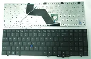 TravisLappy Black Laptop Keyboard for HP Elitebook 8540p 8540w with Pointing Stick,