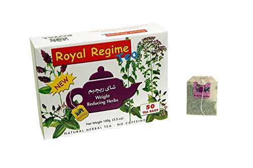 Royal Regime Tea - Thé Minceur, 50 sachets