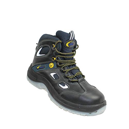 Lupos Evo X21 S3 SRC Sicherheitsschuhe Arbeitsschuhe Berufsschuhe Businessschuhe Trekkingschuhe Schwarz, Größe:38 EU Lupos Evo X21 S3 SRC Sicherheitsschuhe Arbeitsschuhe Berufsschuhe Businessschuhe Trekkingschuhe Schwarz, Größe:38 EU