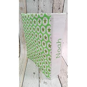 Ordnerhülle Portfolio Hülle Kindergartenhülle DIN A4, 100% Baumwolle