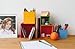 Grimm's Toys Large Rainbow Stacking Boxes