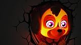 Paw Patrol Skye Wandlampe 3D Light FX Kinderlampe – Nachtlicht für kinder mit automatische Abschaltung und Wandaufkleber - 6