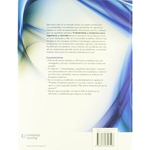 Probabilidad y Estadistica para Ingenieria y Ciencias