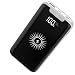 Produktbild HUATINGRHEL Power Bank Wireless Charger 10000mAh Hohe Kapazitat Tragbares Ladegerät Kabellose Tragbare Externer Akku Pack, Black