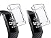 Produktbild Dolank kompatibel mit Fitbit Charge 3 Schutzhülle, Aufladbare Schutzfolien TPU Displayschutzfolie Anti-Kratzer Weiche Abdeckung Rahmen Sport Zubehör für Fitbit Charge 3 Fitness Tracker Klar 2 Stück