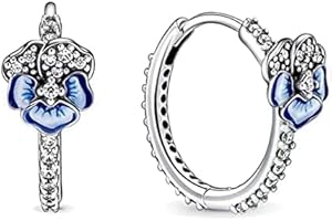 GHMIOU Pendientes colgantes para niñas de plata esterlina 925, pendientes de Zirconia de plata esterlina s925, pendientes de joyas de regalo de bodas para mujeres