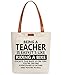 Produktbild IN&RHAN Damen Canvas Shopper Being A Teacher Schultertaschen Handtaschen
