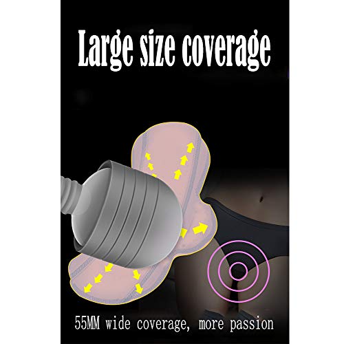 Preisvergleich Produktbild Aufladungsvibrationsmassagestock Weibliches Genitales Masturbationsgerät, Multistecker-vibrationsmassageerwachsene Spielwaren,White