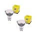 Produktbild 2x PATONA LED GU10 SMD 2835 7,5W 230V 3000K 560lm warmweiß Milchglas Aluminium 55W