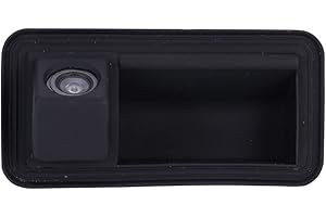 NAVINIO Wasserdicht 170° Auto Kofferraum Griff Rückfahrkamera Replacement for VW Golf Plus MK5 Jetta III V Touran 1T GP 1T2 Passat 3C B6 C3 Variant Wagon Einparkhilfe Farbkamera Rückfahrsystem Einparkkamera
