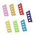Gleader 7pcs Colorful Nail Art Finger Toe Soft Foam Separator Manicure Pedicure Tool