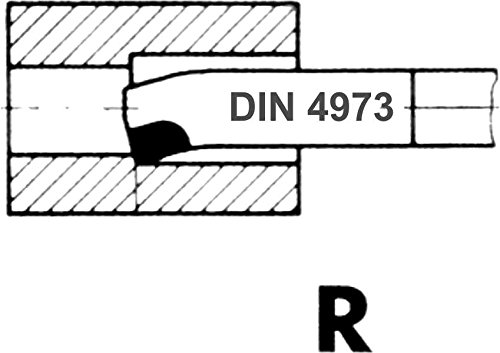 Hartmetall Innen Drehmeissel DIN 4973 (ISO 8) DIN 4973 rechts: ? 12 x 12 x 180 mm / K10/20 - 2