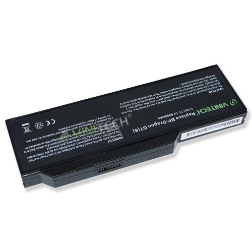 Vinitech Akku mit 11,1V 6600mAh für Medion MD96287, MD96305, MD96363, MD96380, MD96405, MD96420, MD98100, MIM-2240, MIM-2270, MIM-2280, Akoya P7610, P8612, P8610, P8611, P8612, P8614, E8410, X8610, Zoostorm 8207, 8207D, 8207I, 8207X, BP3S3P2250, 40020374, 40024581