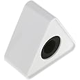 Generic ABS Injection Molding Triangular Microphone Station Logo -White
