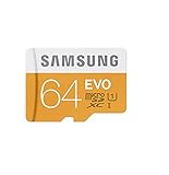 Samsung Memory 64GB Evo MicroSDXC UHS-I Grade 1 Class 10 Memory Card without Adapter