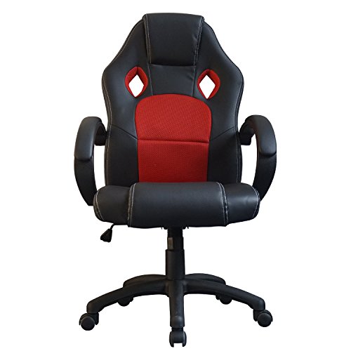 Preisvergleich Produktbild ZEARO Bürostuhl Rennstuhl Chefsessel Drehstuhl Luxe Schalensitz Racing Stuhl