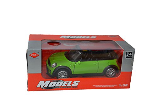 Mini Cooper Toy Car 4 Colors Vehicles â€“ Car Toys with Sound and Light effect for Girls or Boys â€“Premium Roof Rack Mini Cooper Models - 5 Year Old Toys For Boys or Girls - Christmas Gifts For Children - BEST GUARANTEE (Green)