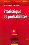 Image de Statistique et probabilités - Manuel et exercices corrigés