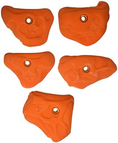 Atxarte Number 2 Sediment Crimp Climbing Holds, Orange