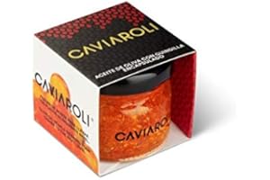 Caviaroli - Esferas Gelificadas de Aceite de Oliva Virgen Extra y Guindilla - 20g