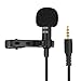 Produktbild Mikrofon für Smartphone, Omnidirectional Kondensator-Mikrofon für iPhone & Android Smartphone, Laptop Macbook, iPad, iPod Touch mit Lavalier Lapel