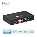 Price comparison product image Portta HDMI Splitter 1 in 4 out 4K@60Hz HDR 1x4 HDMI 2.0 Splitter w/EDID Management Support YUV 4:4:4/Full 3D/HDMI 2.0/HDCP 2.2/18Gbps/Low Heat/PS3/PS4 PRO/Xbox one S/Xbox one X/Roku TV/Sky Q/Laptop