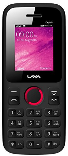 Lava Captain N1 (Black-Red) RS.829 (28.00% Off) - Amazon