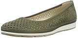  Gabor Shoes Damen Comfort Sport Geschlossene Ballerinas, Grün (Salvia (Silk/Gel.) 30), 40 EU