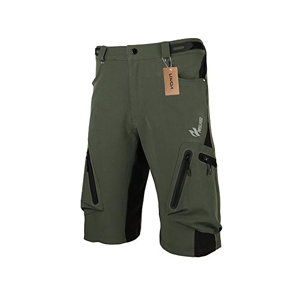 €20.99 Lixada Pantaloncini MTB Uomo Pantaloncini Ciclismo Biciclette Bici MTB  Pantaloni Shorts Traspirante Sciolto - bikewebshop.it