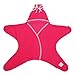 Tuppence and Crumble Star Baby Wrap Bright Pink Size Medium