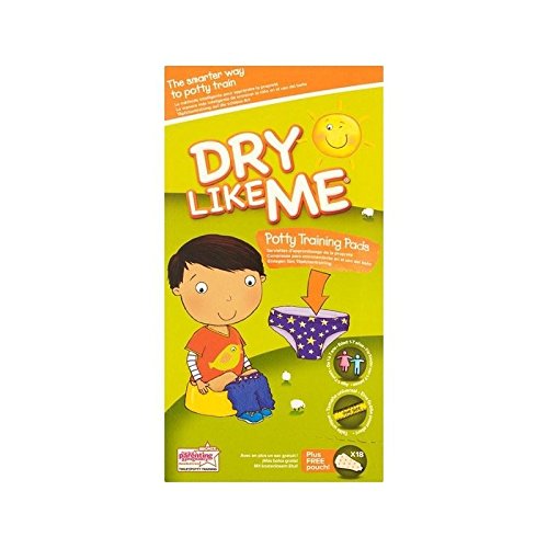 Dry Like Me Toilet Training Pads 18 per pack case of 1