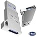 Price comparison product image USB C to USB 3.0 Male Adapter, Acessorz [2-Pack] Zinc Alloy Hi-speed USB Type-C 3.1 Female to Type-A Male Converter Fast Charging & Sync OTG Adapter Connector for USB Type C Devices Pack of 2 - Silver