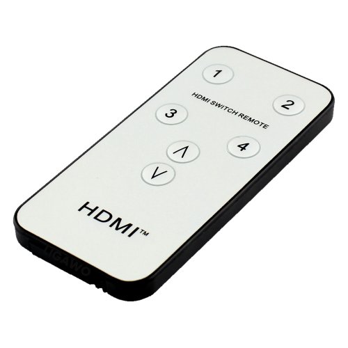 Ligawo ® HDMI Switch 4×1 3D mit SPDIF/ Toslink und 3,5mm Klinke Audio Ausgang - 3