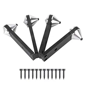 Audio Suspension Bracket, Speaker Spike, 4PCS Combined Type Power Amplifiers Floor Boxes for Bookshelves for Subwoofers
